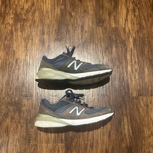 New Balance 990 V5 Blue/Brown Size 13 D